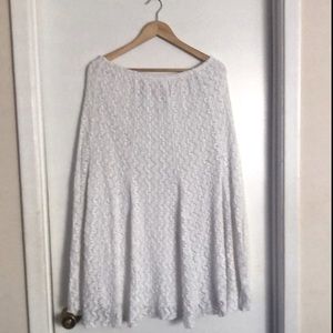 Rudy Rd. WOMENS White 2 Layer Net Long Skirt